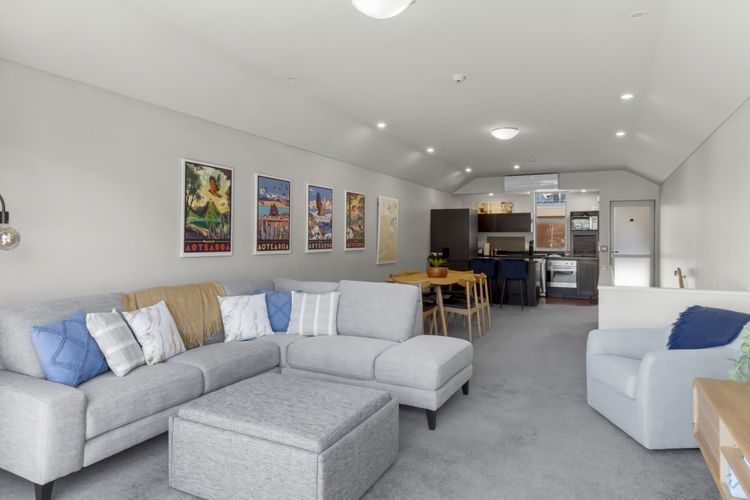 Open plan living area