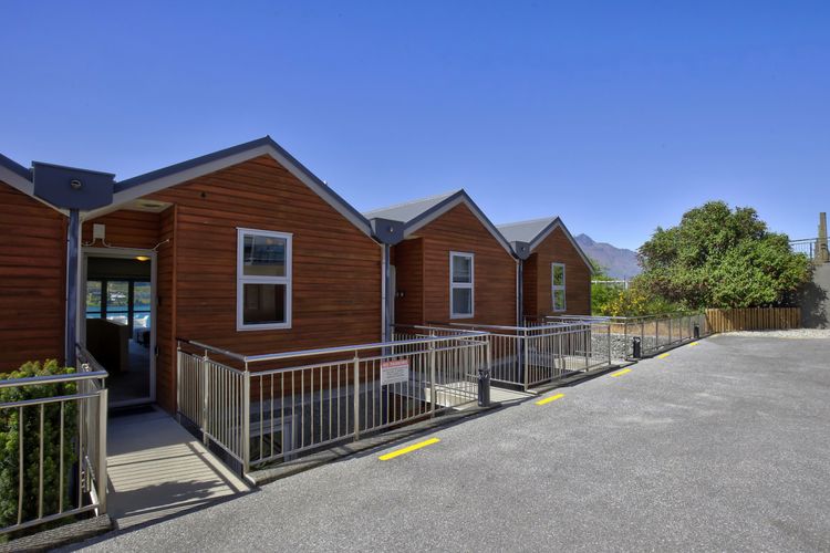 Entrance No. 23 with lockbox located by front door