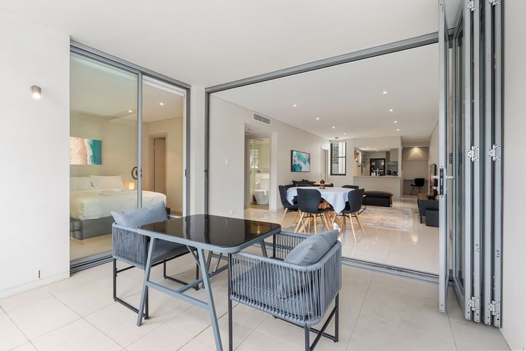 Dining Area and Balcony
