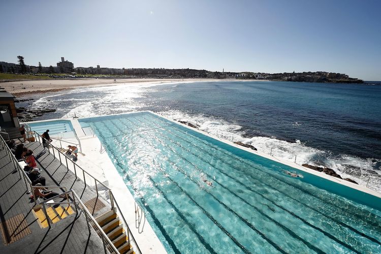 Swim at the famous Bondi Icebergs ocean pool.