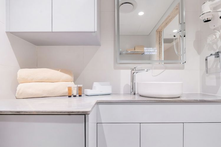 Modern, clean, and ready for your refresh after a day in Sydney.