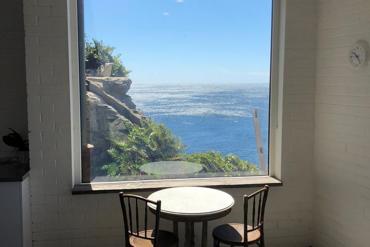 You can see the Pacific Ocean from every window. Were talking orange sunsets, migrating whale pods, seal, and dolphin sightings. This place is insane.