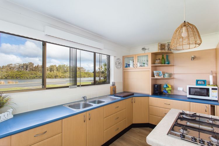 Lake View from Kitchen