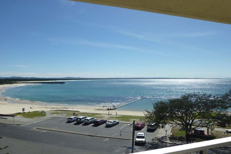 Ocean View from Balcony