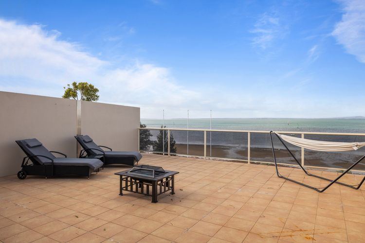 Blue Bliss Front Terrace