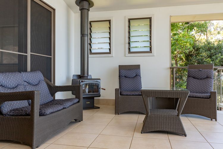 Covered Balcony Lounge