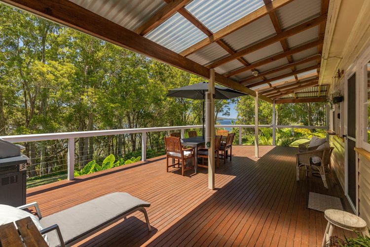 Large Outdoor Deck Area