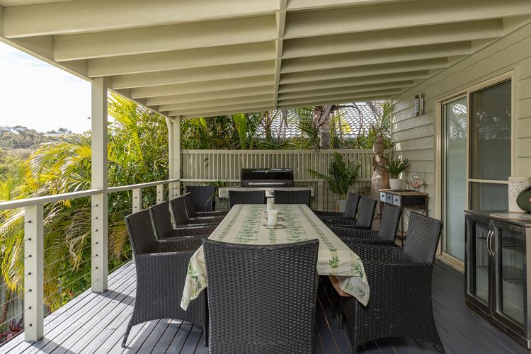 Covered Outdoor Dining Area