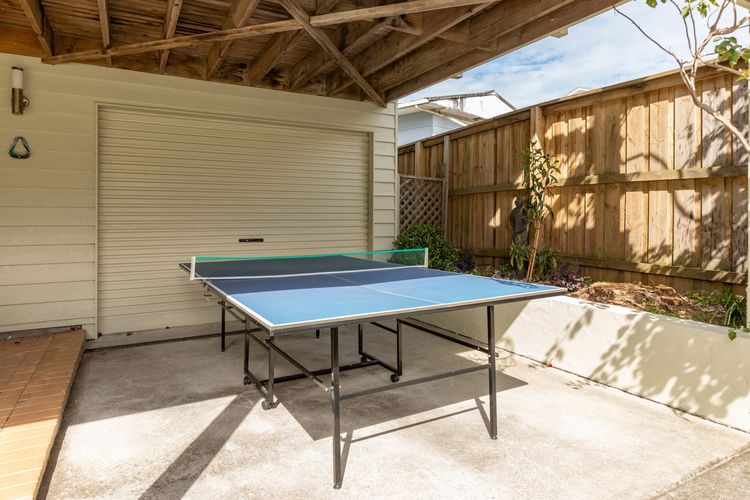 Covered Outdoor Area with Table Tennis