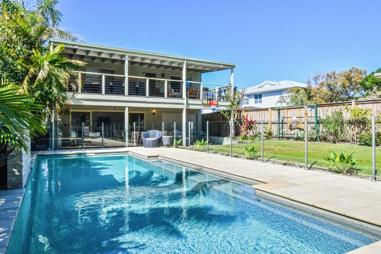 Swimming Pool and House Exterior