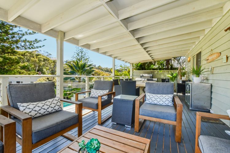 Balcony Lounge Seating with Cushions