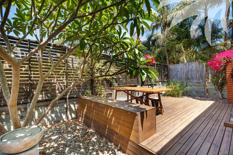 Outdoor Deck with Seating