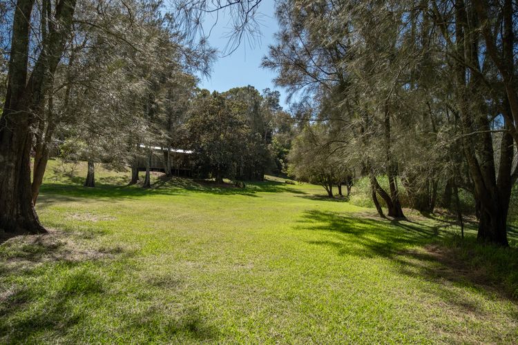 Grounds of the property in front of the main house