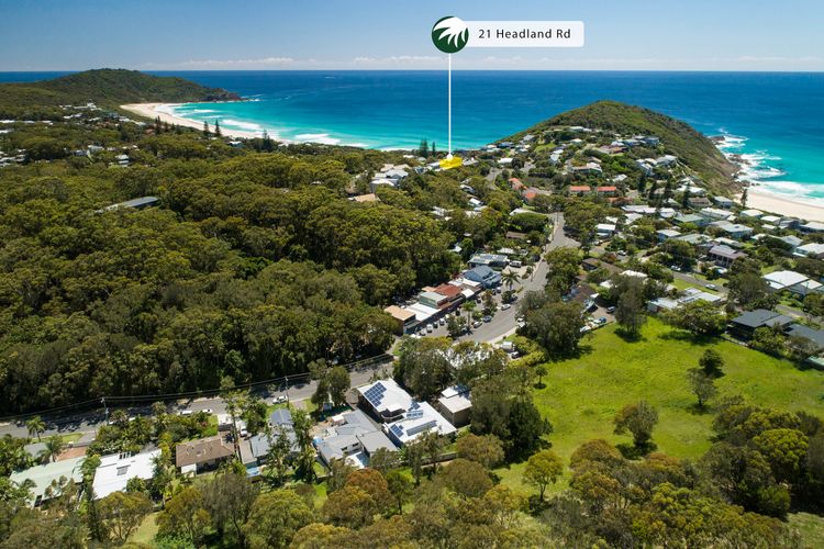Aerial View of Coastal Location