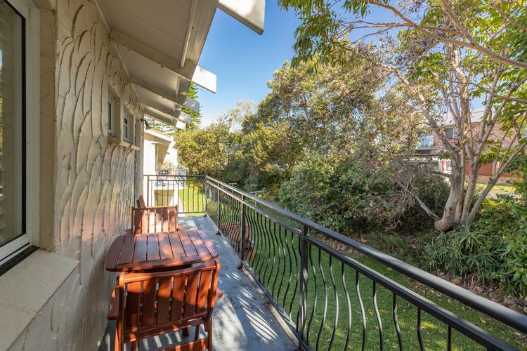 Balcony with Outdoor Seating