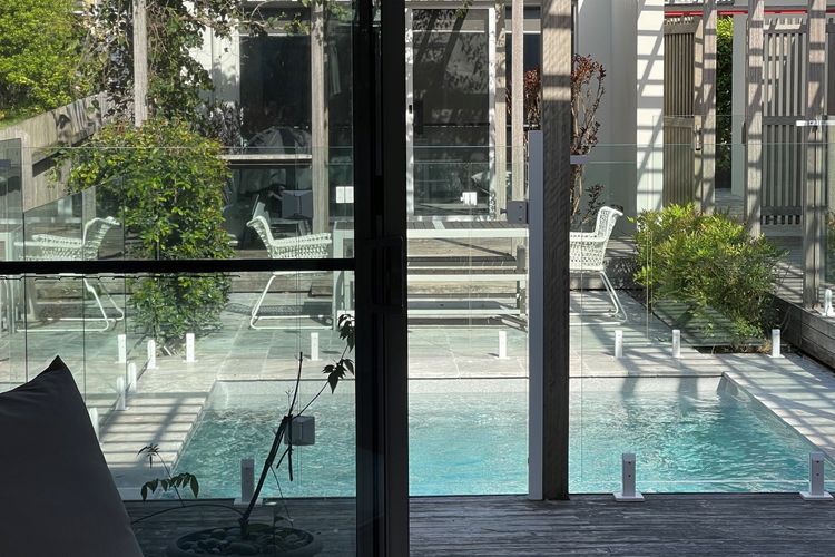 Poolside View