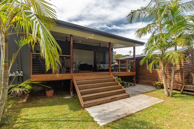 House Deck Entrance