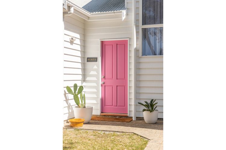 Pink Door Entrance