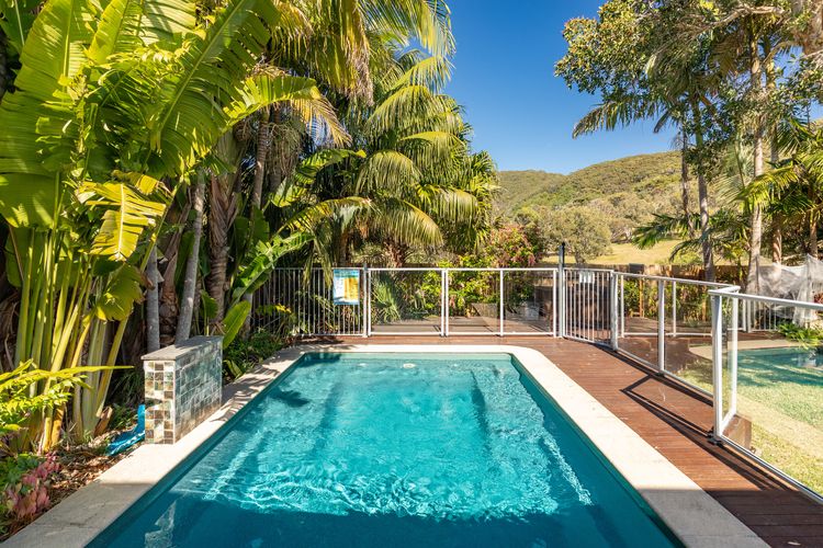 Poolside View