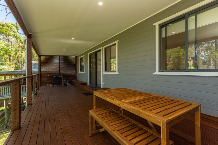 Outdoor Wooden Bench