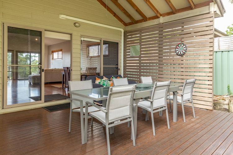 Covered Deck Dining