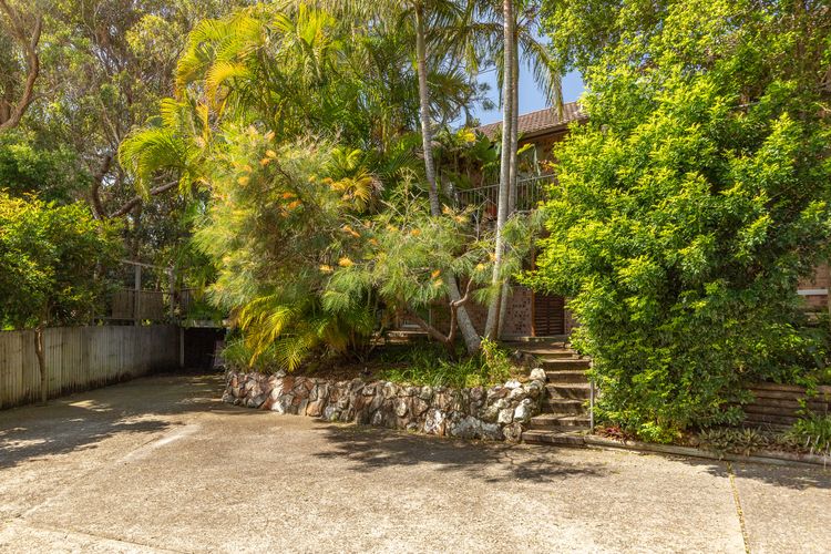 Lush Front Entrance