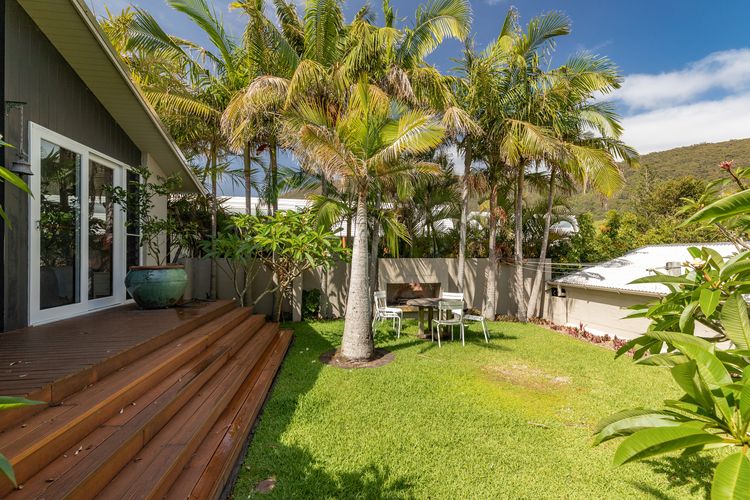 Exterior Deck and Lawn