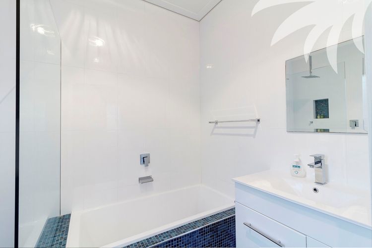 Bathroom with Bathtub and Vanity
