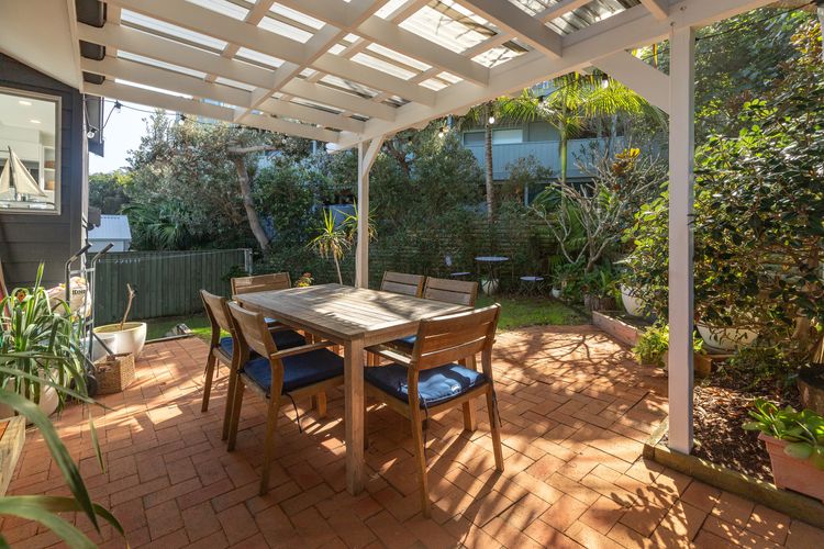 Covered Garden Dining