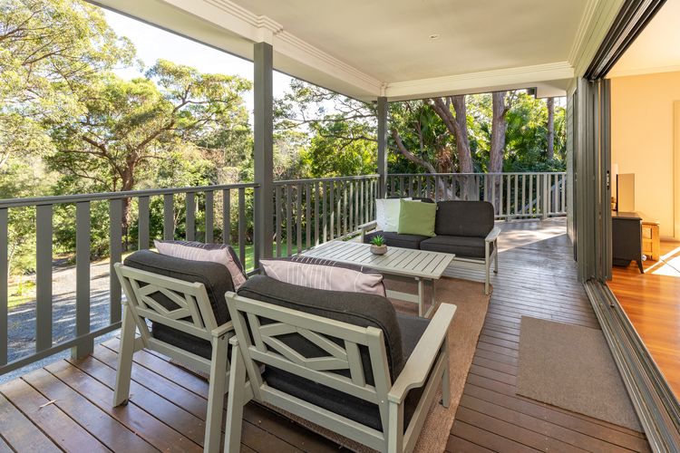 Covered Balcony Seating