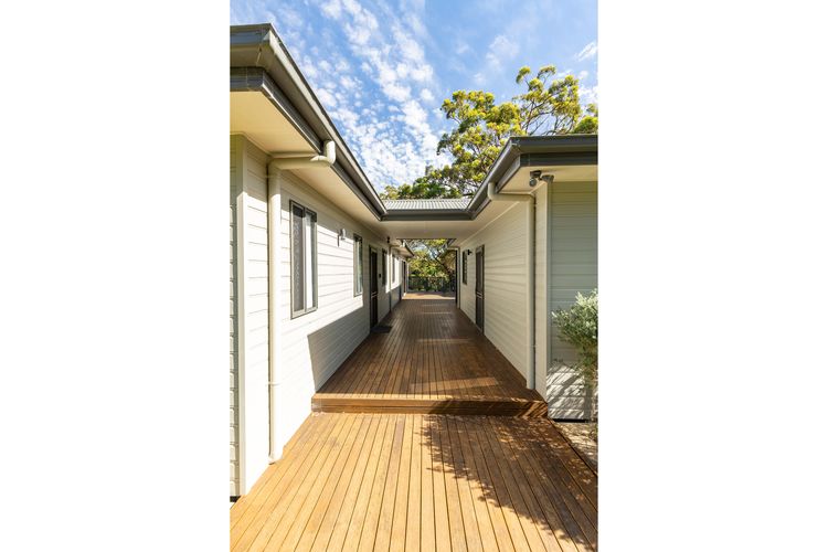 Sunny Walkway Entrance