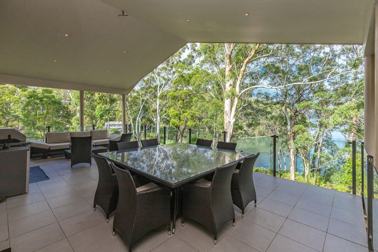 Balcony Dining with Lake View