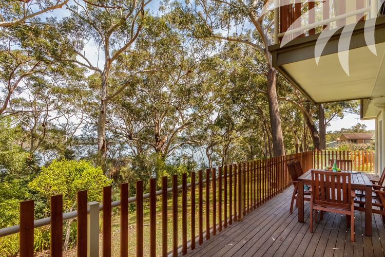 Deck with Bush View