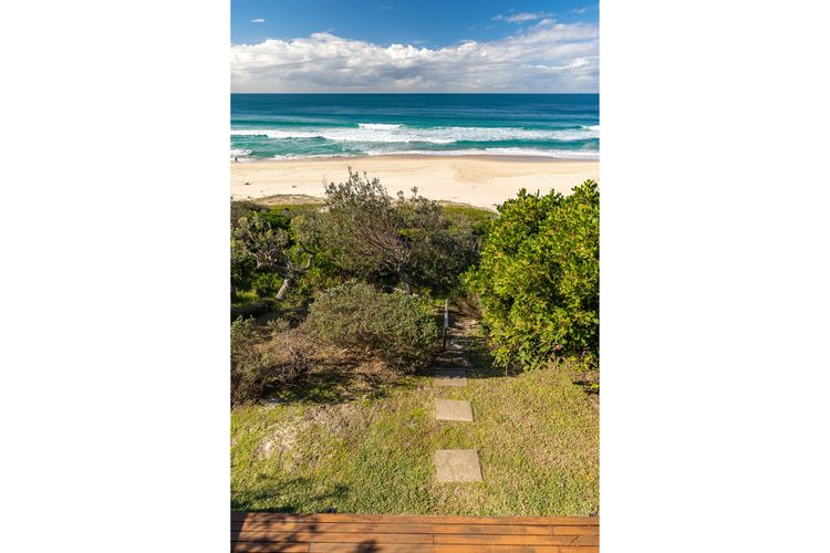 Private beach access