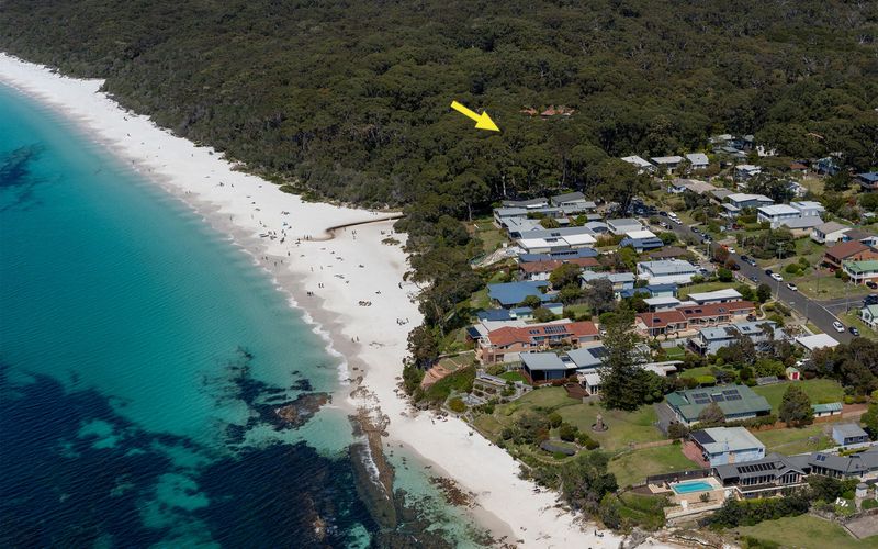 Sand Water at Hyams Beach