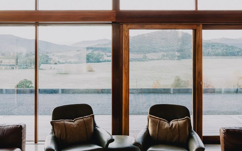 Sit down relax and watch your favourite movie, the crackling fire or spin around to watch the world go by.