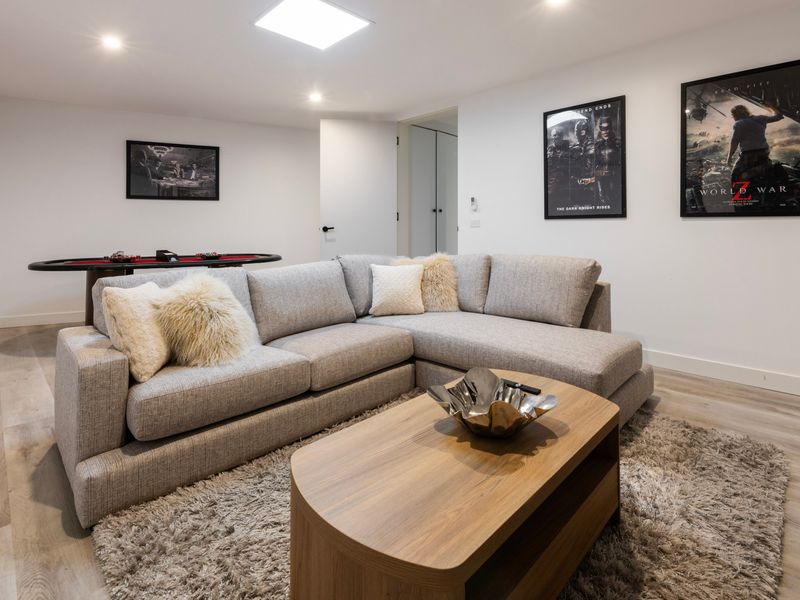 Spacious lounge with a generous sectional sofa