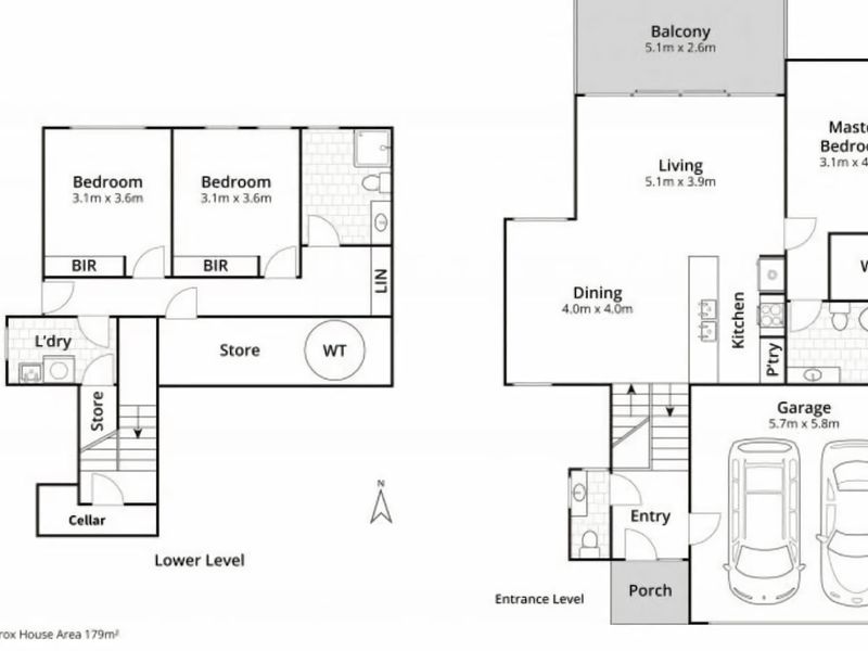 Stunning water view Home moments from town