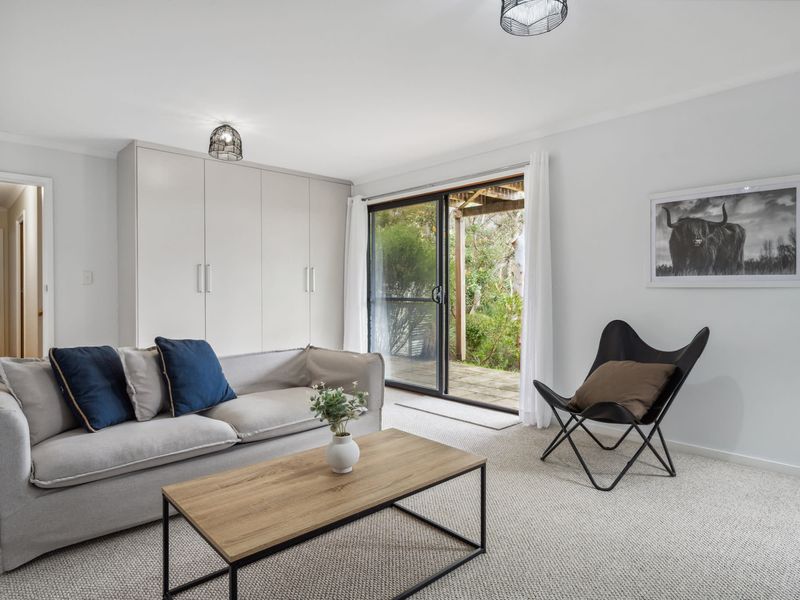 Second living area for spreading out and relaxing.