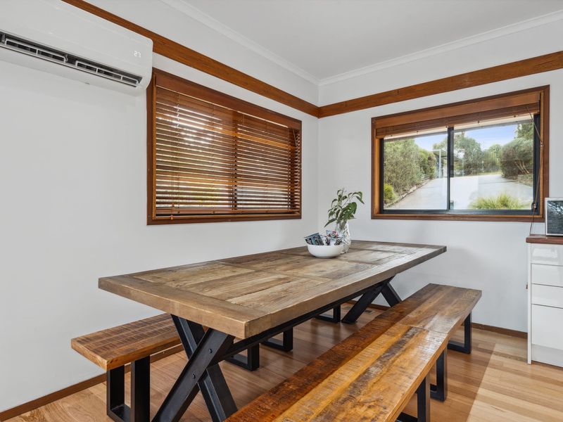 Spacious dining area perfect for shared meals.