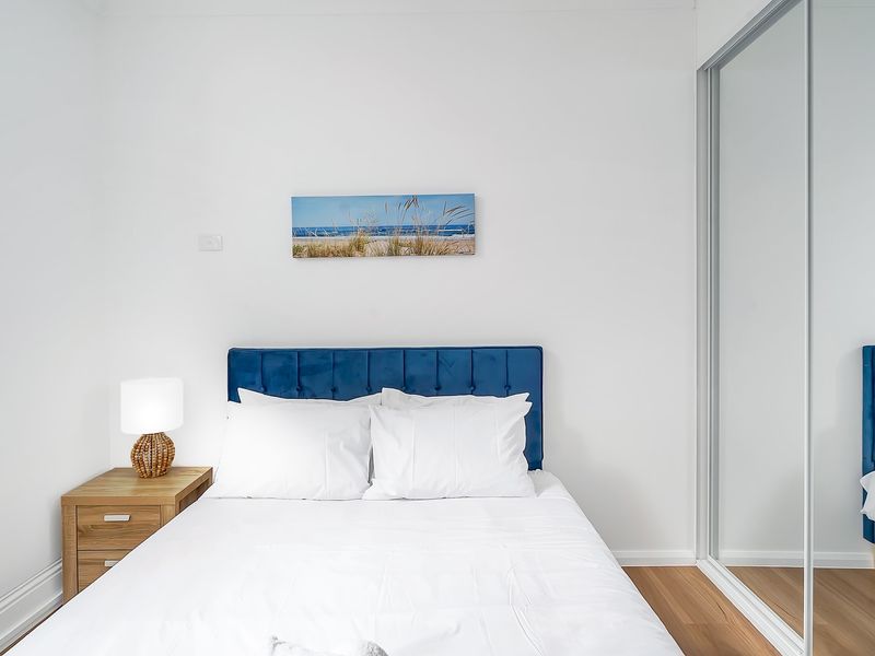 Comfortable sleeping space featuring a double bed.