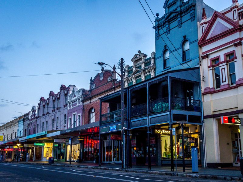 Area shot: Traditional Sydney residential streets with character-filled homes.