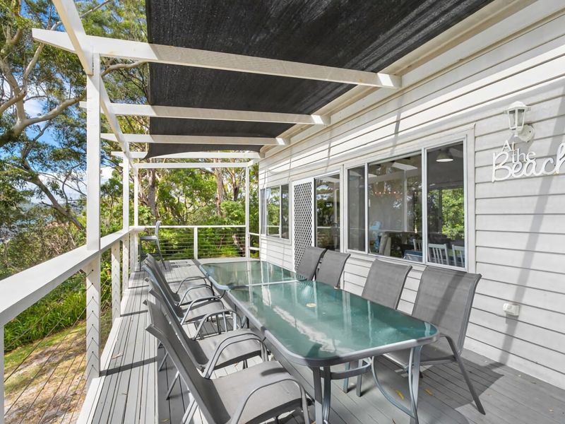 Dine al fresco with a view.