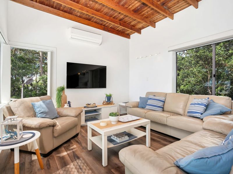 Spacious, light-filled living.