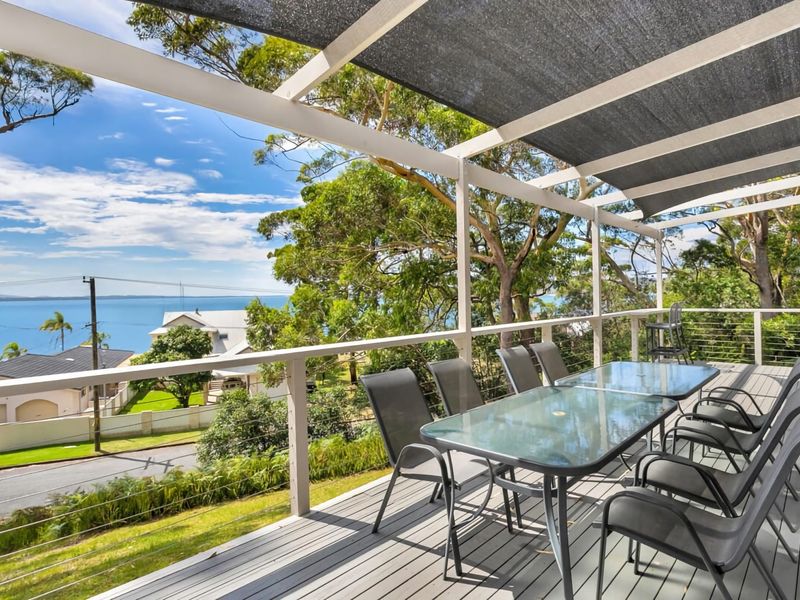 Relax and unwind with panoramic ocean views from the sun-drenched deck.
