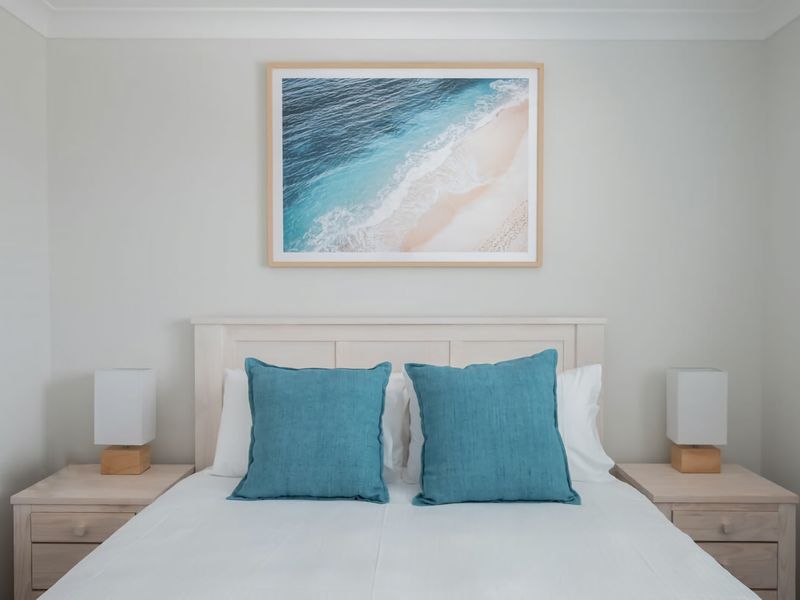Soft sea-inspired hues for restful nights