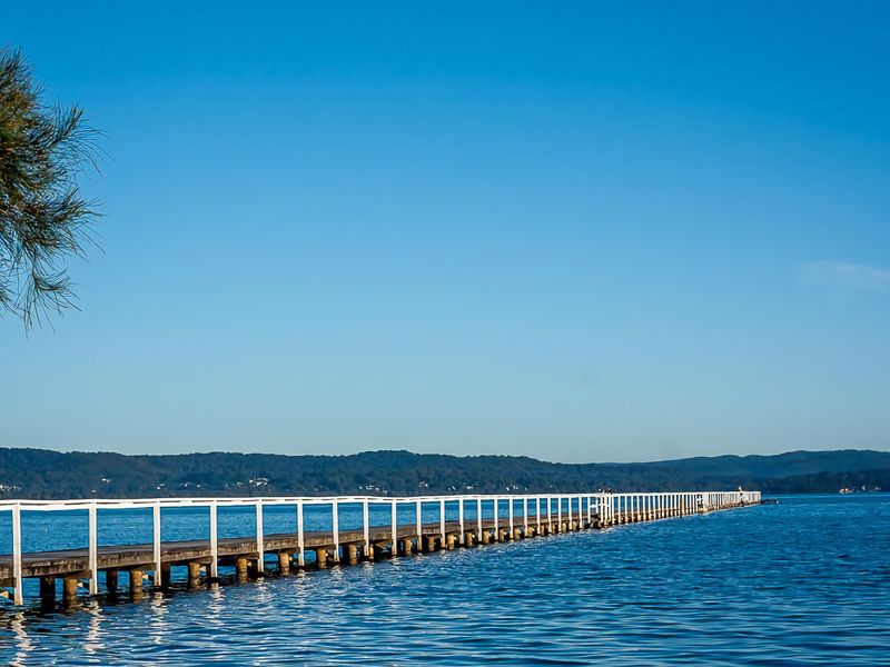 Local dock offering peaceful water views.
