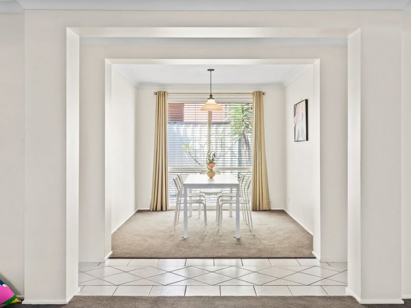 Formal dining room perfect for dinners or special meals.