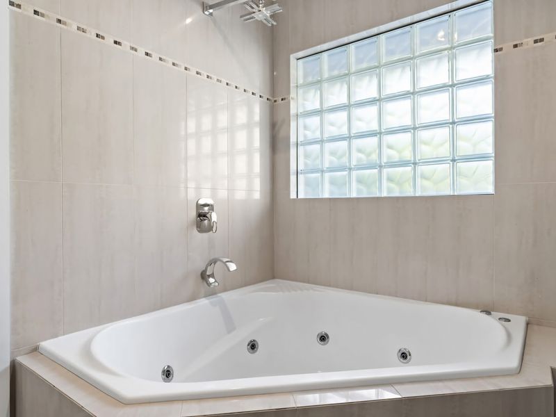 Relaxing spa bath perfect for unwinding after a day out.