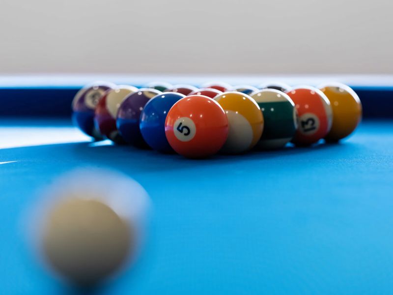 Games room detail – perfect for evening entertainment.